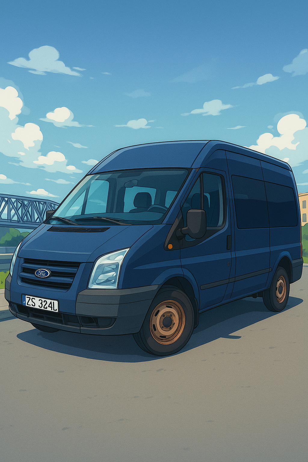 Грузовой минибус Ford Transit